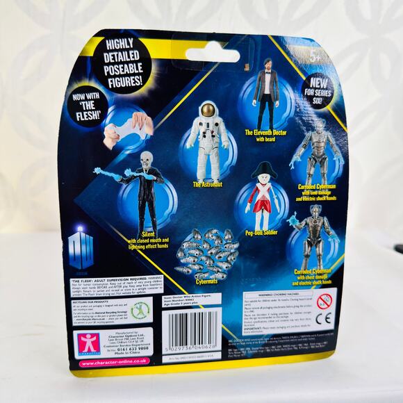 Doctor Who Peg-Doll Soldier & The Flesh Action Figure Series 6 2009 - Picture 2 of 7